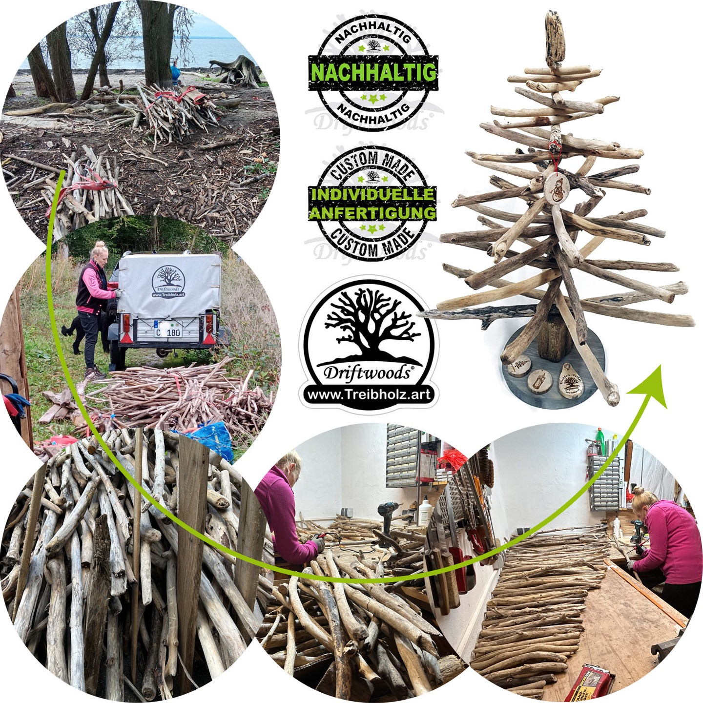 🎄 Nachhaltige Weihnachten mit unserem Treibholz-Weihnachtsbaum 🌿
Suchst du eine nachhaltige, einzigartige Weihnachtsdeko? Dann ist unser Treibholz-Weihnachtsbaum genau das Richtige für dich! 🌊 Hergestellt aus echtem Treibholz vom wunderschönen Bodensee, wird jeder Baum in unserer Manufaktur individuell nach deinen Wünschen gefertigt – von 40 cm bis 200 cm. ✨
Das Beste daran? Unser Treibholz-Weihnachtsbaum kann alle Jahre wieder 🎅🏼 verwendet werden! 🎅🏼
Er bringt natürliche, zeitlose Schönheit in dein Zuhause und ist dabei besonders nachhaltig. Zudem fertigen wir auch Lampen, Spiegel und Designobjekte aus Treibholz, alles handgefertigt und mit viel Liebe zum Detail. 💚
Bestelle jetzt deinen Treibholz-Weihnachtsbaum und mach dieses Weihnachten grüner und einzigartiger! 🌍🎄
#nachhaltigweihnachten #treibholzweihnachtsbaum #nachhaltigkeit #nachhaltigleben #bodenseetreibholz #weihnachtsdeko #handgemachtmitliebe #umweltfreundlich #naturpur #kreativedeko #designmitherz #weihnachtennachhaltig #ZeroWasteDeko #weihnachtsbaumalternative